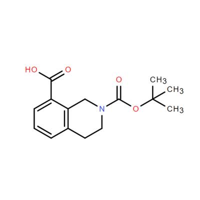 CAS    878798-87-9     2-Boc-1,2,3,4-Tetrahydroisoquinoline-8-Carboxylic Acid