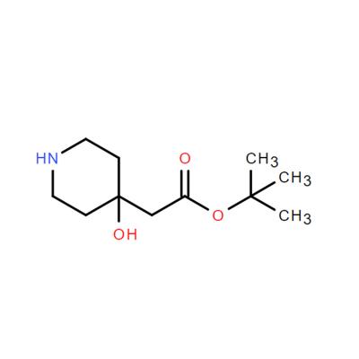 CAS    180532-52-9     4-Piperidineacetic acid, 4-hydroxy-, 1,1-dimethylethyl ester