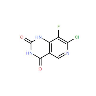 CAS    2454397-75-0    Pyrido[4,3-d]pyrimidine-2,4(1H,3H)-dione, 7-chloro-8-fluoro-