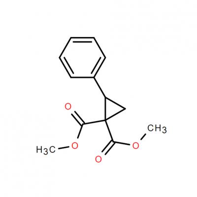 CAS   3709-20-4    1,1-Cyclopropanedicarboxylic acid, 2-phenyl-, dimethyl ester