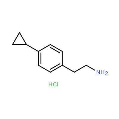 CAS     1439903-99-7   2-(4-cyclopropylphenyl)ethanamine hydrochloride