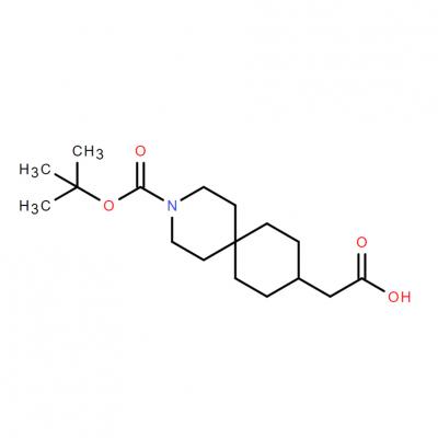 CAS     952480-32-9   2-(3-(TERT-BUTOXYCARBONYL)-3-AZASPIRO[5.5]UNDECAN-9-YL)ACETIC ACID