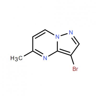 CAS   1263059-15-9    3-bromo-5-methylpyrazolo[1,5-a]pyrimidine