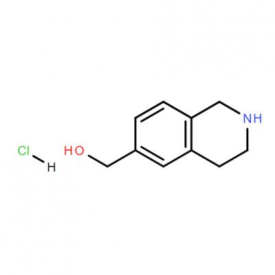 CAS   2152637-00-6     	(1,2,3,4-tetrahydroisoquinolin-6-yl)methanol hydrochloride*
