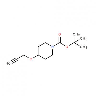 CAS    1219827-56-1     1-Piperidinecarboxylic acid, 4-(2-propyn-1-yloxy)-, 1,1-dimethylethyl ester