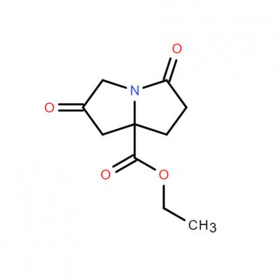 CAS     942603-58-9    1HPyrrolizine-7a(5H)-carboxylic acid,tetrahydro-2,5-dioxo-,ethyl ester