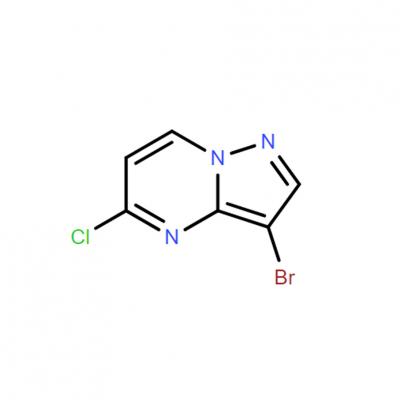 CAS   960613-96-1     3-BROMO-5-CHLOROPYRAZOLO[1,5-A]PYRIMIDINE