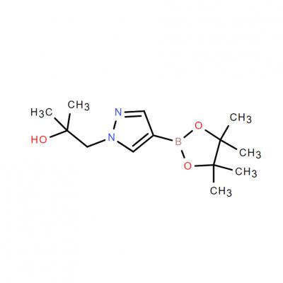 CAS   1082503-77-2      [1-(2-Hydroxy-2-Methyl-propyl)pyrazol-4-yl]boronic acid pinacol ester