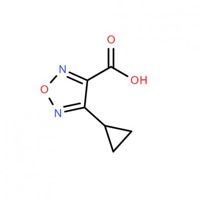 CAS   1083246-26-7     1,2,5-Oxadiazole-3-carboxylic acid, 4-cyclopropyl-