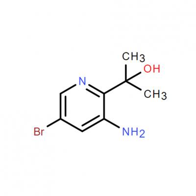 CAS    2439197-13-2     2-Pyridinemethanol, 3-amino-5-bromo-α,α-dimethyl-