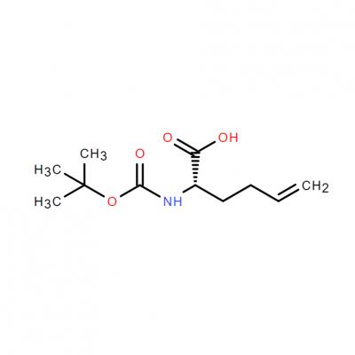 CAS   208522-13-8  	( S)-N-Boc-2-(3'-butenyl)glycine