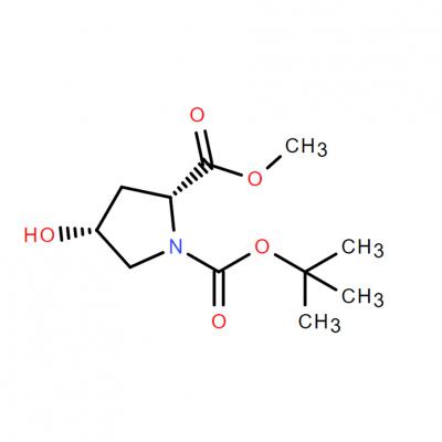 CAS   114676-69-6     	(2R,4R)-1-tert-Butyl 2-methyl 4-hydroxypyrrolidine-1,2-dicarboxylate