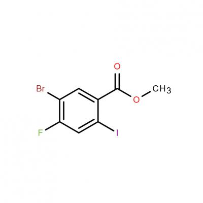 CAS    1509204-33-4     5-Bromo-4-fluoro-2-iodo-benzoic acid methyl ester