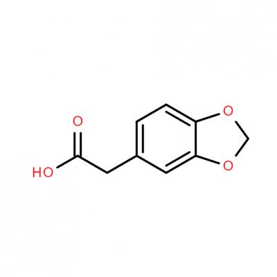 CAS    2861-28-1    3,4-(METHYLENEDIOXY)PHENYLACETIC ACID