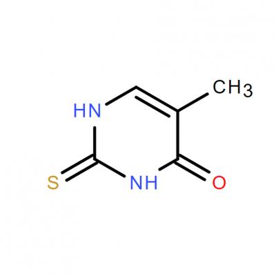 CAS    636-26-0     4-Hydroxy-5-methyl-2-mercaptopyrimidine