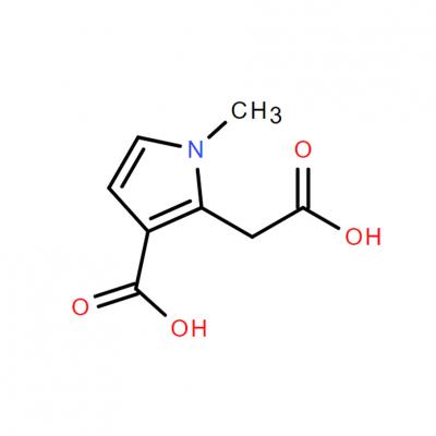 CAS   83863-74-5     2-CARBOXYMETHYL-1-METHYLPYRROLE-3-CARBOXYLIC ACID