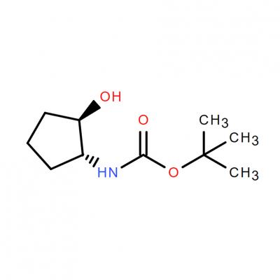 CAS   155837-14-2     Carbamic acid, [(1R,2R)-2-hydroxycyclopentyl]-, 1,1-dimethylethyl ester, rel-