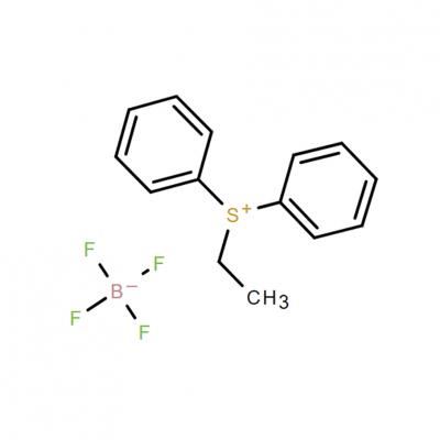 CAS   893-69-6     DIPHENYL(ETHYL)SULPHONIUM TETRAFLUOROBORATE, 97