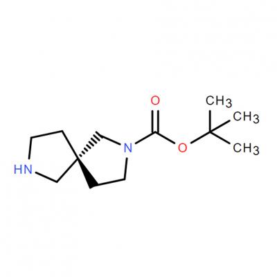 CAS    2201785-36-4    tert-butyl (R)-2,7-diazaspiro[4.4]nonane-2-carboxylate
