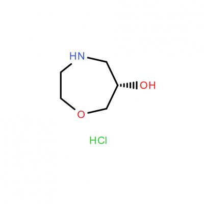 CAS   2708343-61-5    1,4-Oxazepin-6-ol, hexahydro-, hydrochloride (1:1), (6S)-