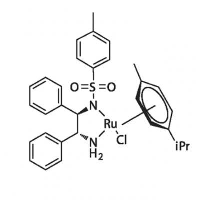 CAS   192139-92-7     ((R,R)-2-AMINO-1,2-DIPHENYLETHYL)[(4-TOLYL)SULFONYL]AMIDO](P-CYMENE)RUTHENIUM(II)CHLORIDE