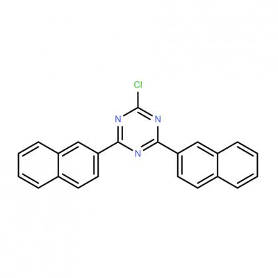 CAS   1247124-77-1    2-chloro-4,6-di(naphthalen-2-yl)-1,3,5-triazine