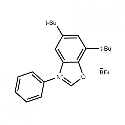 CAS     1207294-92-5    5,7-Di-tert-butyl-3-phenylbenzo[d]oxazol-3-ium tetrafluoroborate