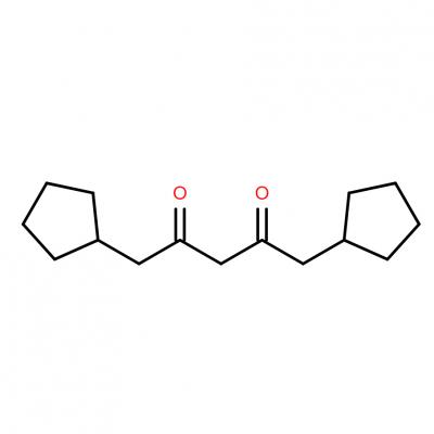 CAS      2367607-54-1    2,4-Pentanedione, 1,5-dicyclopentyl-