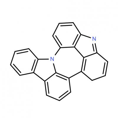 CAS     1801421-10-2    	4H-Azepino[2,3,4,5-def:6,7,1-j'k']dicarbazole
