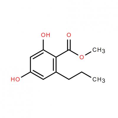 CAS    55382-52-0    2,4-dihydroxy-6-propyl-benzoic acid methyl ester