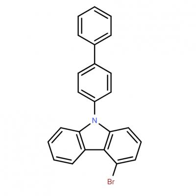 CAS     1097884-38-2     9H-Carbazole, 9-[1,1'-biphenyl]-4-yl-4-bromo-