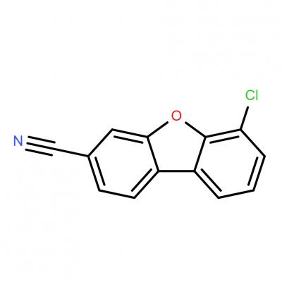 CAS     2458817-55-3	3-Dibenzofurancarbonitrile, 6-chloro-