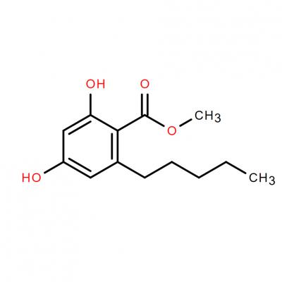 CAS     58016-28-7     methyl 2,4-dihydroxy-6-pentylbenzoate