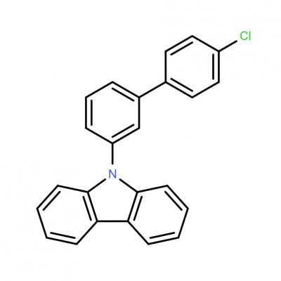 CAS    2148296-04-0    9-(4'-chloro-[1,1'-biphenyl]-3-yl)-9H-carbazole
