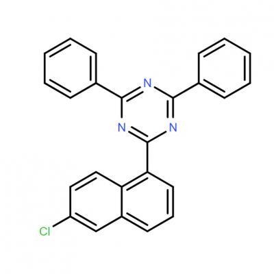 CAS     2763583-16-8     1,3,5-Triazine, 2-(6-chloro-1-naphthalenyl)-4,6-diphenyl-