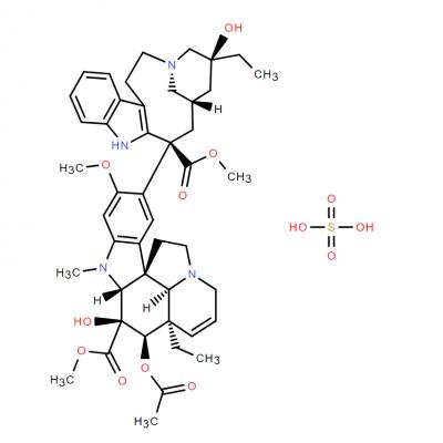 CAS      143-67-9   	Vinblastine sulfate