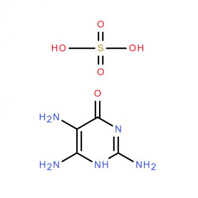 CAS        39267-74-8      6-HYDROXY-2,4,5-TRIAMINOPYRIMIDINE SULFATE
