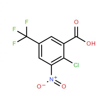 CAS         22227-59-4      	2-chloro-3-nitro-5-(trifluoromethyl)benzoic acid