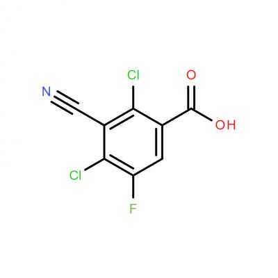 CAS        117528-58-2     2,4-dichloro-3-cyano-5-fluorobenzoic acid