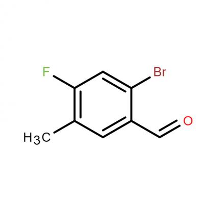 CAS        916792-17-1      2-BROMO-4-FLUORO-5-METHYL BENZALDEHYDE