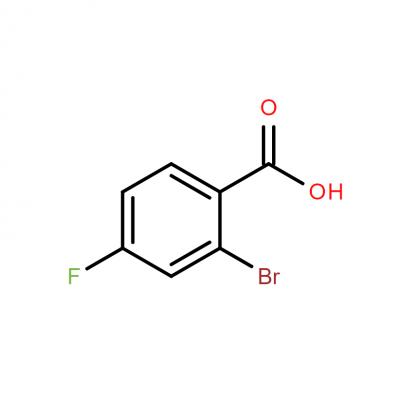 CAS           1006-41-3   2-Bromo-4-fluorobenzoic acid