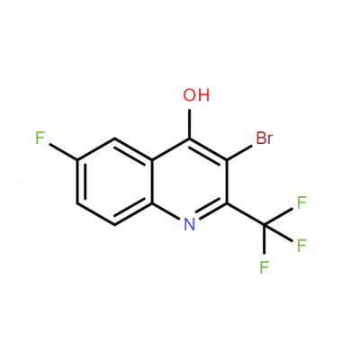 CAS       1072944-66-1        3-BROMO-6-FLUORO-2-(TRIFLUOROMETHYL)QUINOLIN-4-OL