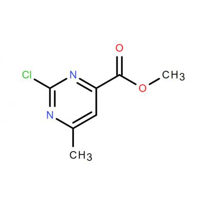 CAS      89793-11-3    METHYL 2-CHLORO-6-METHYLPYRIMIDINE-4-CARBOXYLATE