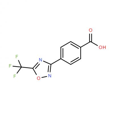 CAS     340736-76-7      4-(5-(Trifluoromethyl)-1,2,4-oxadiazol-3-yl)benzoicacid