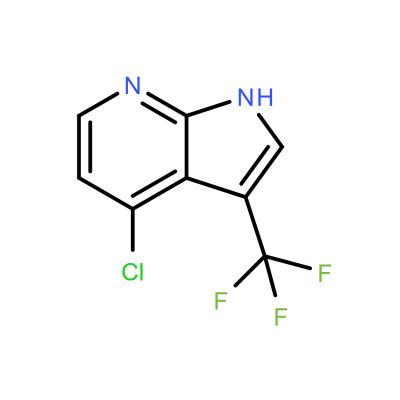 CAS      869335-75-1      4-Chloro-3-(trifluoromethyl)-1H-pyrrolo[2,3-b]pyridine