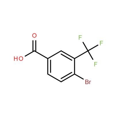 CAS      1622-14-6      4-BROMO-3-(TRIFLUOROMETHYL)BENZOIC ACID