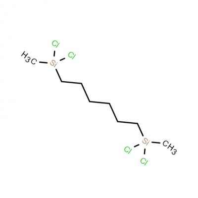 CAS     18395-97-6      1,6-BIS(DICHLOROMETHYLSILYL)HEXANE