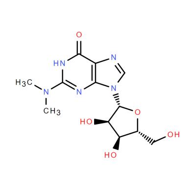 CAS     2140-67-2     2-(DIMETHYLAMINO)GUANOSINE