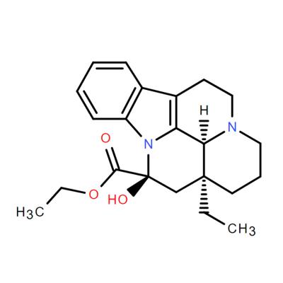 CAS     40163-56-2     EBURNAMENINE-14-CARBOXYLIC ACID, 14,15-DIHYDRO-14-HYDROXY-, ETHYL ESTER, (3A,14B,16A)-