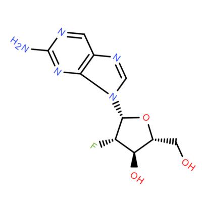 CAS   109304-04-3    2-AMinopurine -9-beta-D-(2'-deoxy-2'-fluoro)arabino-riboside